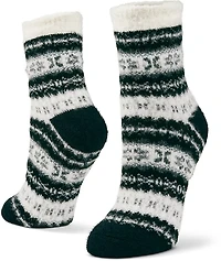 Magellan Outdoors Women's Fair Isle Lodge Crew Socks