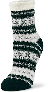 Magellan Outdoors Women's Fair Isle Lodge Crew Socks