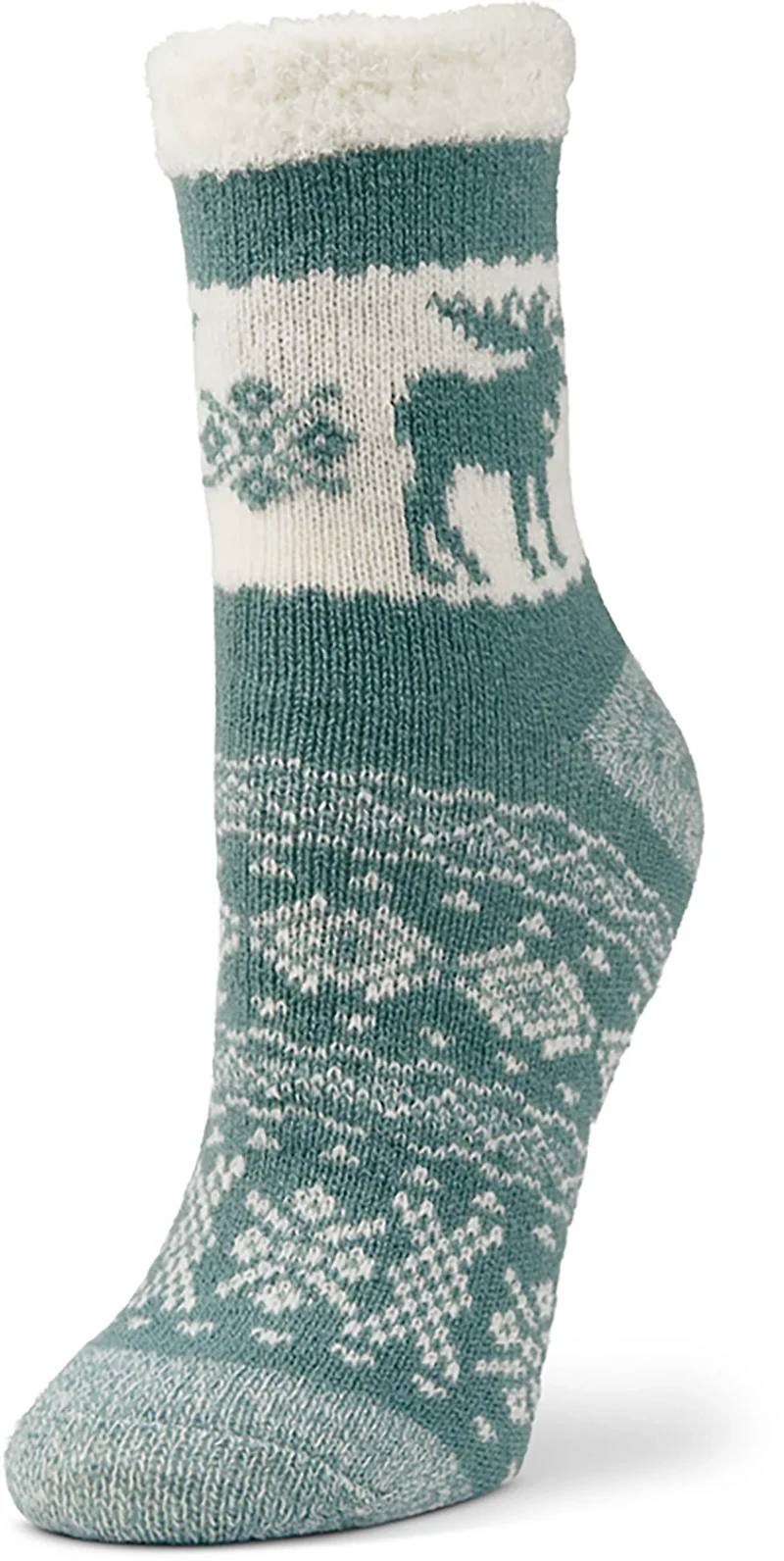 Magellan Outdoors Women's Snowy Moose Lodge Crew Socks