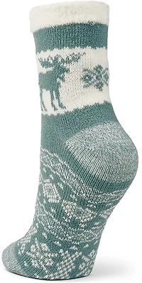 Magellan Outdoors Women's Snowy Moose Lodge Crew Socks
