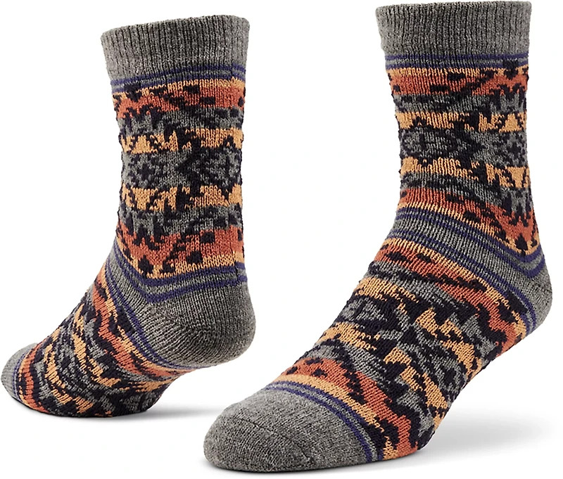 Magellan Outdoors Men's Aztec Lodge Crew Socks