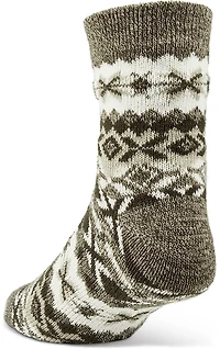 Magellan Outdoors Men's Fair Isle Lodge Crew Socks