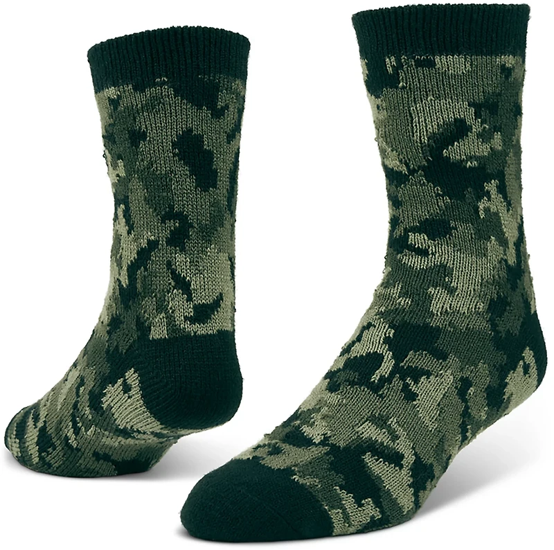 Magellan Outdoors Men's Camo Lodge Crew Socks