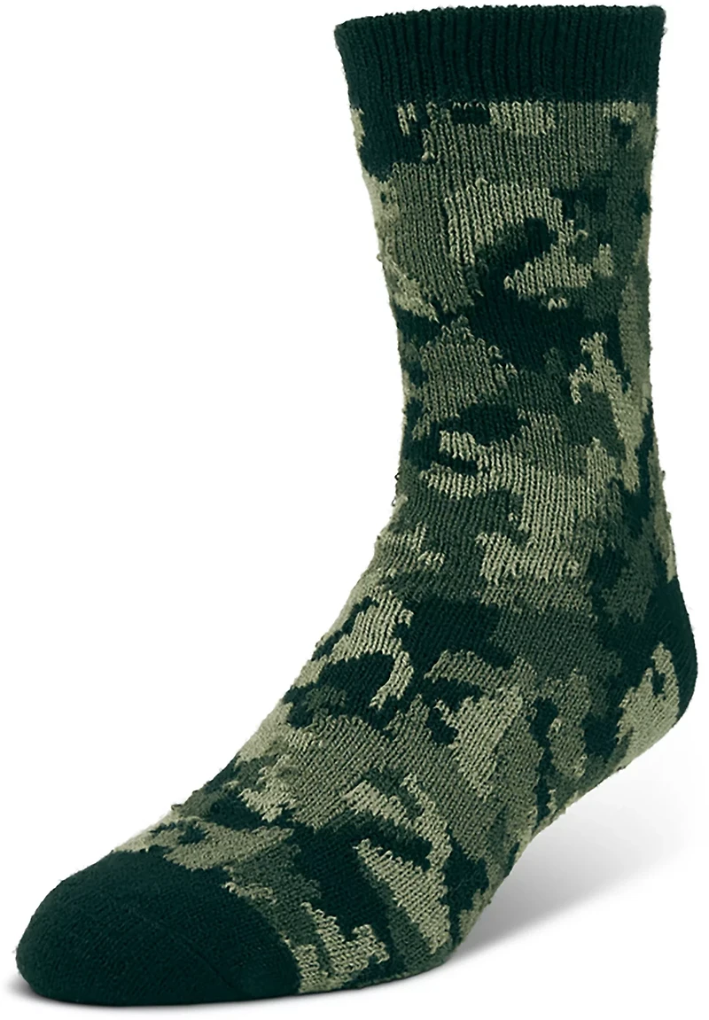 Magellan Outdoors Men's Camo Lodge Crew Socks