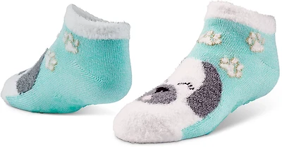 Magellan Outdoors Girls' Pup & Paws Lodge Low-Cut Socks