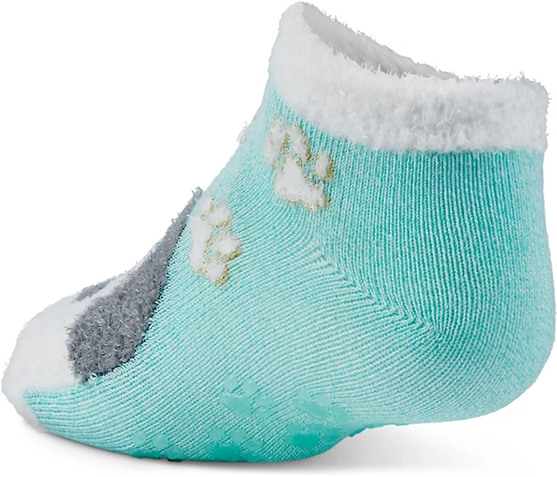 Magellan Outdoors Girls' Pup & Paws Lodge Low-Cut Socks