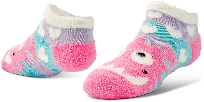 Magellan Outdoors Girls' Love Monster Lodge Low-Cut Socks