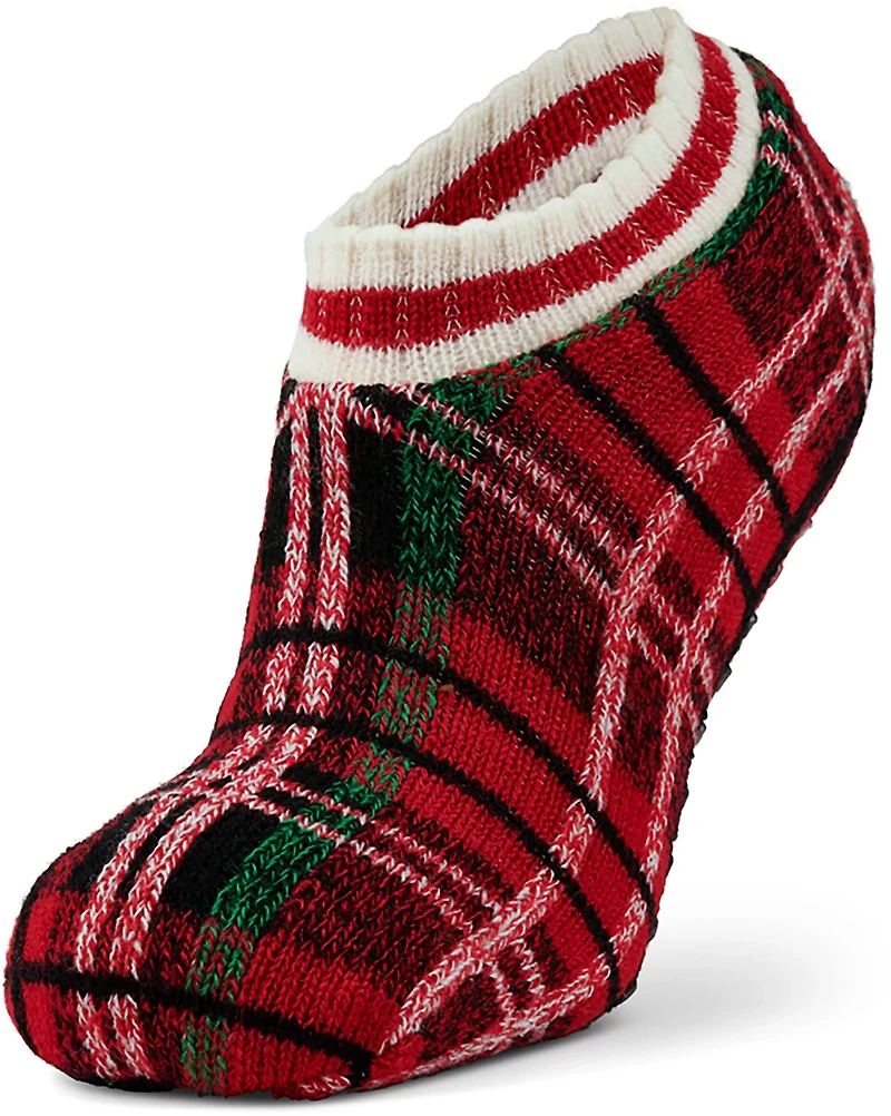Magellan Outdoors Women's Sweatercuff Plaid Lodge Slippers