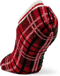 Magellan Outdoors Women's Sweatercuff Plaid Lodge Slippers
