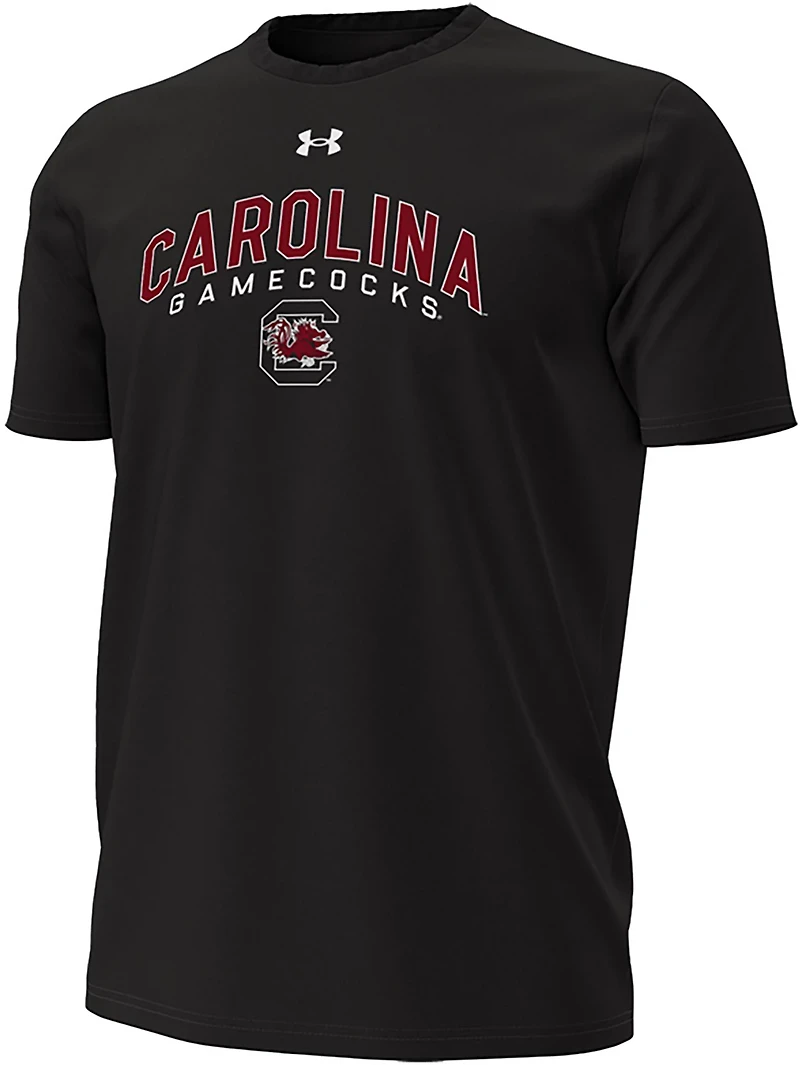 Under Armour Men's South Carolina School Arch Over Primary Logo T-shirt