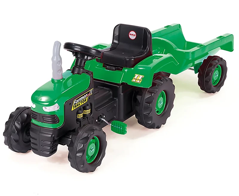 Dolu Pedal Operated Tractor with Trailer