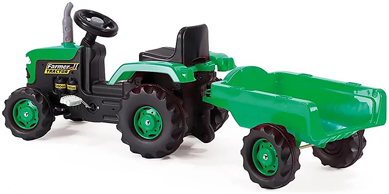 Dolu Pedal Operated Tractor with Trailer