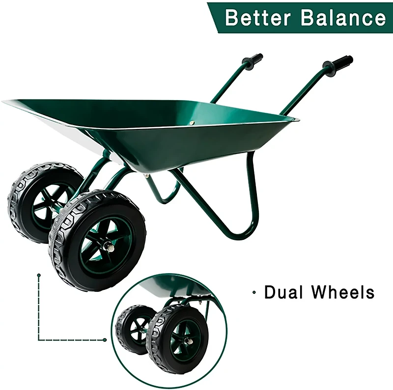 Trimate Metal Wheelbarrow