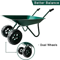 Trimate Metal Wheelbarrow