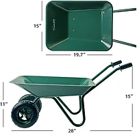 Trimate Metal Wheelbarrow