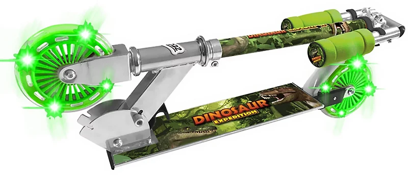 Ozbozz Dinosaur Scooter with Light-Up Wheels