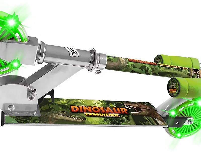 Ozbozz Dinosaur Scooter with Light-Up Wheels