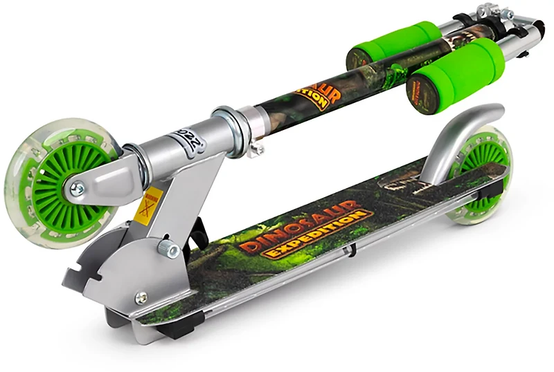 Ozbozz Dinosaur Flashing Scooter