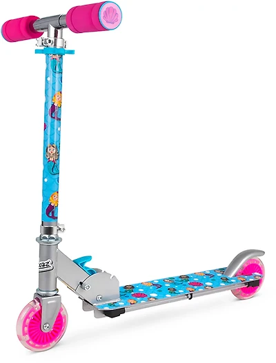 Ozbozz Mermaid Flashing Scooter