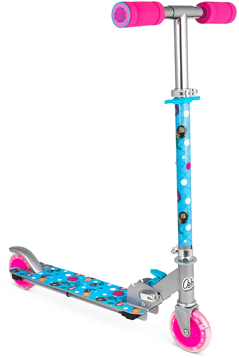 Ozbozz Mermaid Flashing Scooter