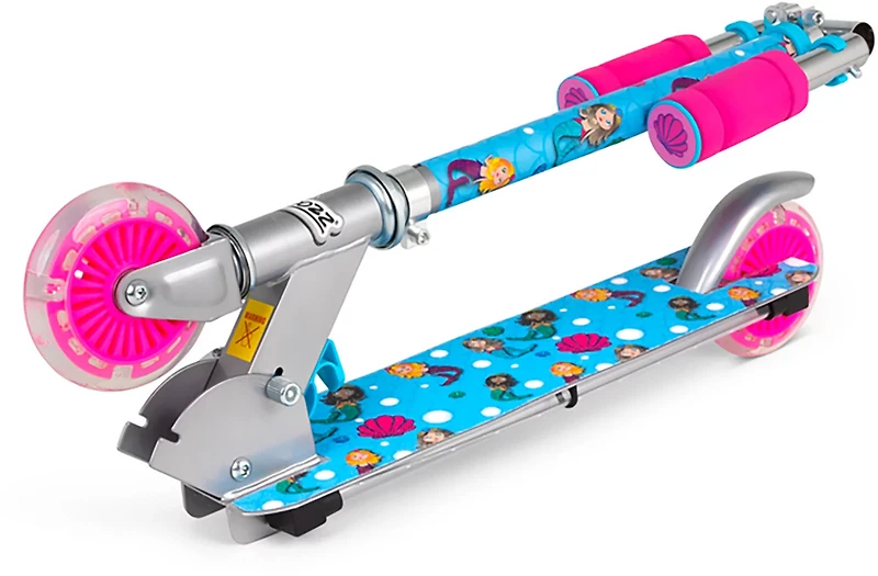Ozbozz Mermaid Flashing Scooter