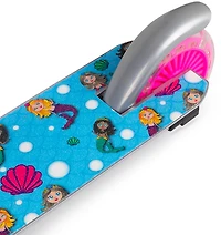 Ozbozz Mermaid Flashing Scooter