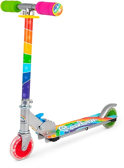 Ozbozz Rainbow Flashing Scooter