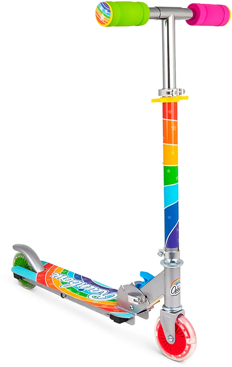 Ozbozz Rainbow Flashing Scooter