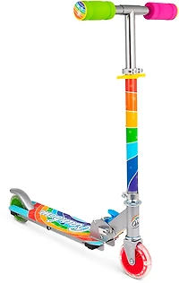 Ozbozz Rainbow Flashing Scooter