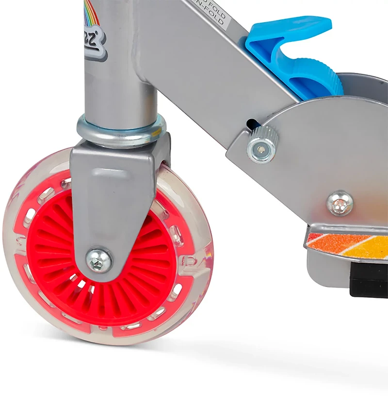 Ozbozz Rainbow Flashing Scooter