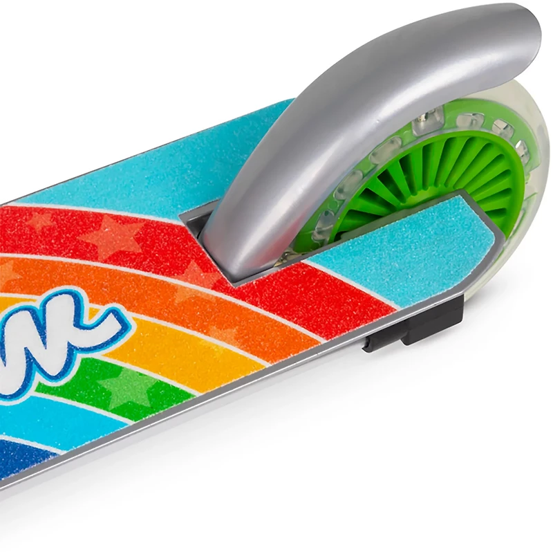 Ozbozz Rainbow Flashing Scooter