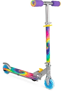 Ozbozz TieDye Flashing Scooter