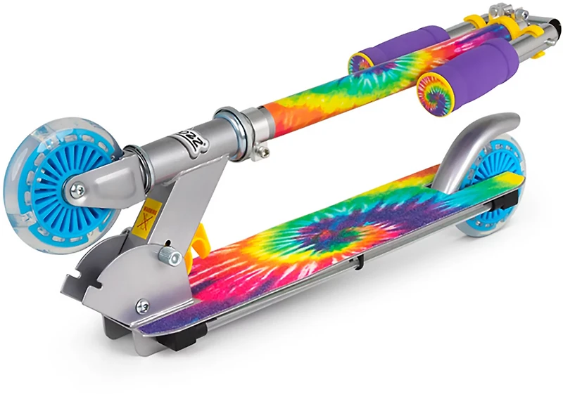 Ozbozz TieDye Flashing Scooter