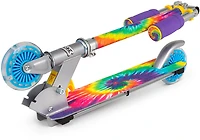 Ozbozz TieDye Flashing Scooter