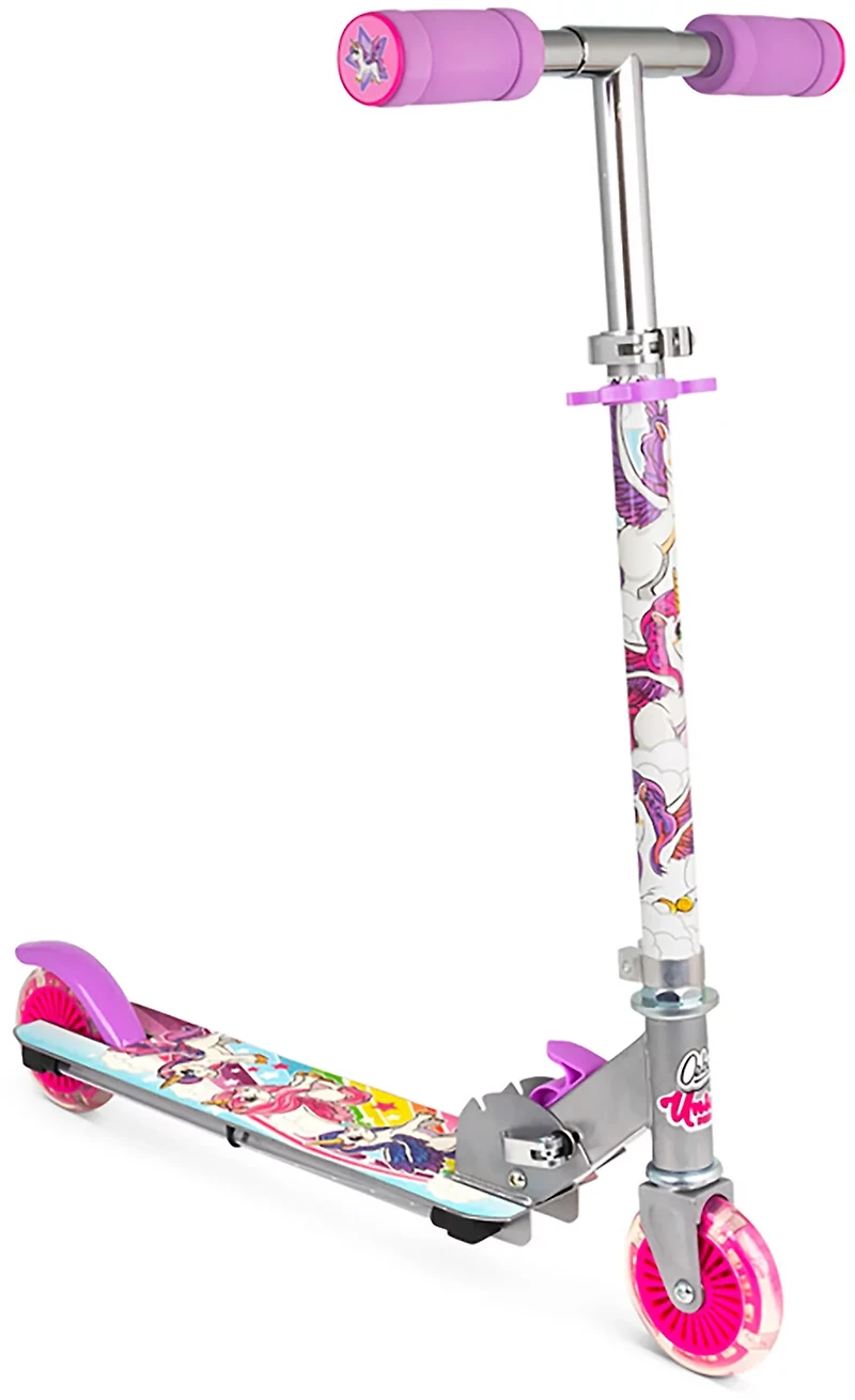 Ozbozz Unicorn Flashing Scooter