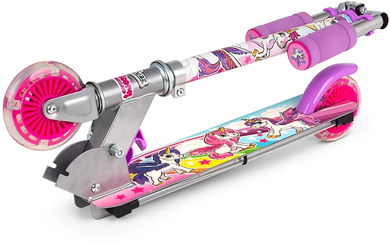 Ozbozz Unicorn Flashing Scooter