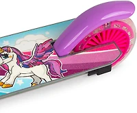 Ozbozz Unicorn Flashing Scooter