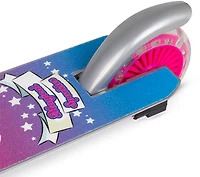 Ozbozz Unicorn Sparkles Flashing Scooter