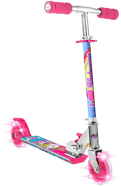 Ozbozz Unicorn Magical Sparkles Foldable Scooter
