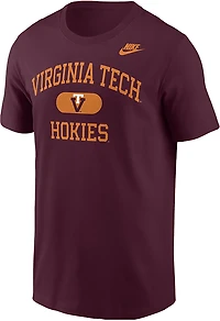 Nike Men's Virginia Tech School Arch Over Pill T-shirt