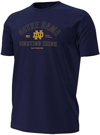 Under Armour Men's University of Notre Dame School Arch Graphic T-shirt