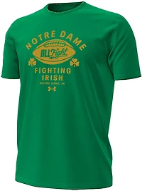 Under Armour Men's University of Notre Dame All Fight Football Graphic T-shirt