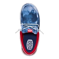 HEYDUDE Boys' Wally Varsity Jacket Shoes