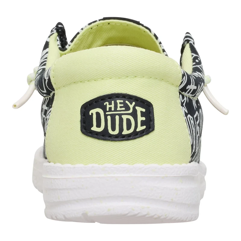 HEYDUDE Boys' Wally Space Glow Shoes