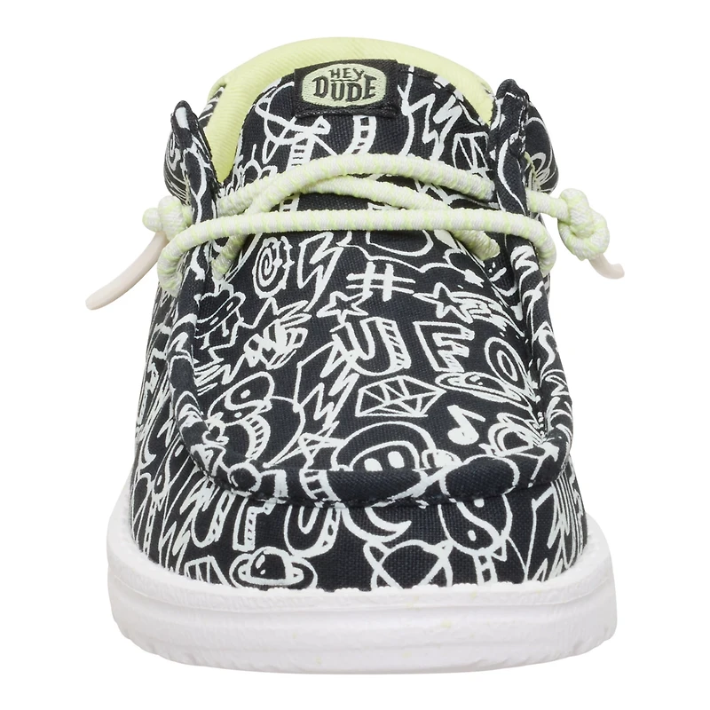 HEYDUDE Boys' Wally Space Glow Shoes