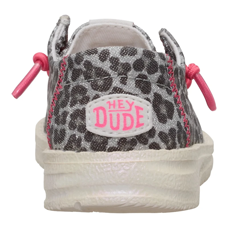 HEYDUDE Toddler Girls' Wendy Luxe Leo Shoes
