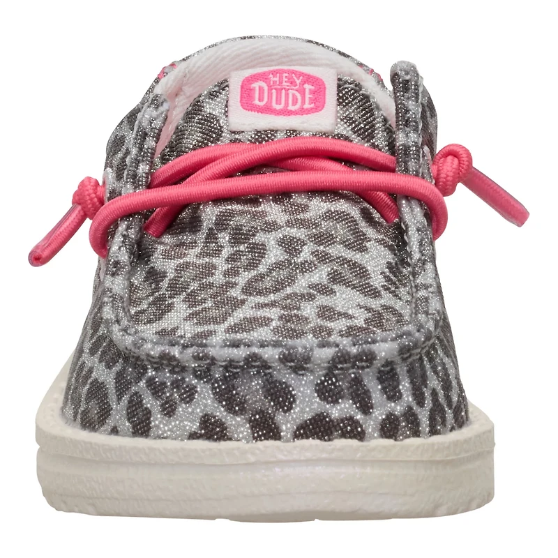 HEYDUDE Toddler Girls' Wendy Luxe Leo Shoes