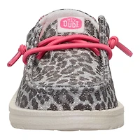 HEYDUDE Toddler Girls' Wendy Luxe Leo Shoes