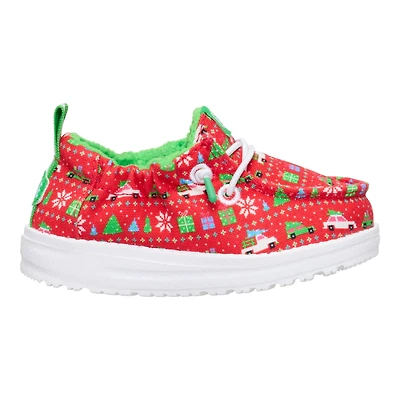 HEYDUDE Infants' LILDUDE Holiday Sweater Mini Mocs