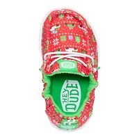 HEYDUDE Infants' LILDUDE Holiday Sweater Mini Mocs